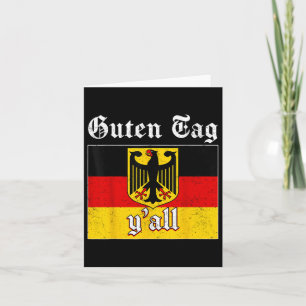 Guten Label Yall Duitsland Flag Festival Mannen Vr Kaart