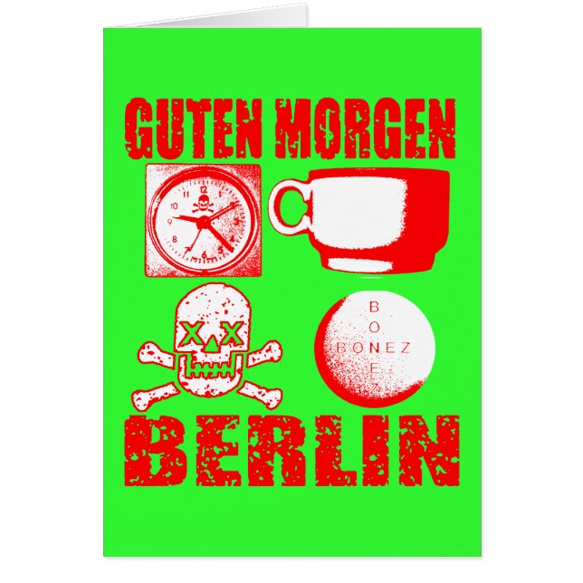 GUTEN MORGEN BERLIN (Voorkant)