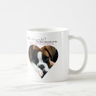 Guten Morgen - Boxer Tasse Koffiemok