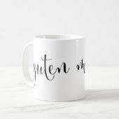 guten morgen Goedemorgen Duitse Mok (Voorkant links)