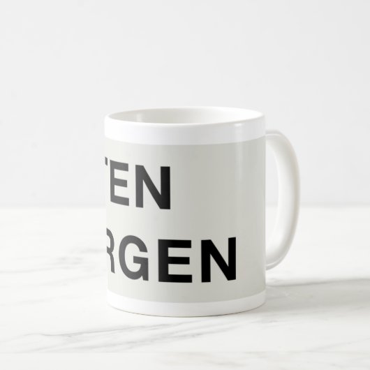 GUTEN MORGEN KOFFIEMOK (Voorkant rechts)