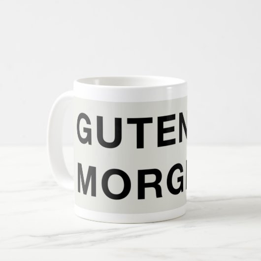 GUTEN MORGEN KOFFIEMOK (Voorkant links)