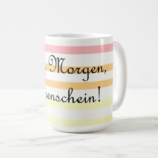 Guten Morgen Sonnenschein - Good Morning, Sunshine Koffiemok (Voorkant rechts)