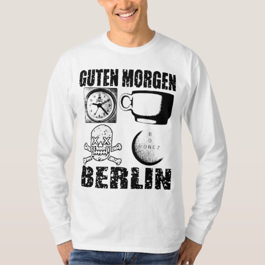 GUTEN MORGEN T-SHIRT (Voorkant)