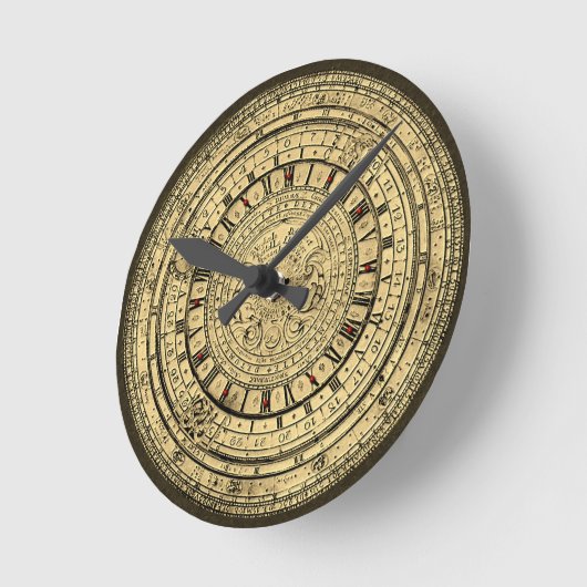 Gutenberg Astrological clock Ronde Klok (Hoek)