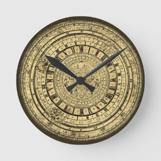 Gutenberg Astrological clock Ronde Klok