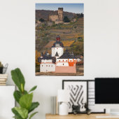 Gutenfels en falzgrafenstein Castles Poster (Thuiskantoor)