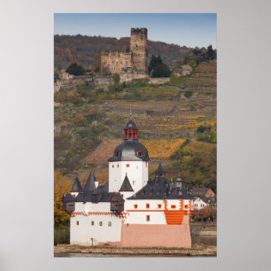 Gutenfels en falzgrafenstein Castles Poster