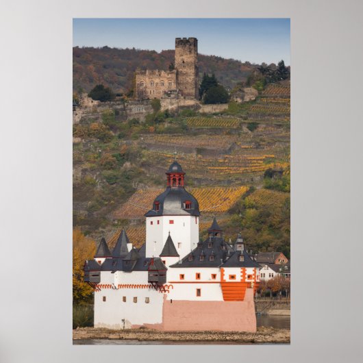 Gutenfels en falzgrafenstein Castles Poster (Voorkant)