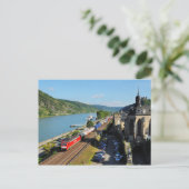 Güterzug in Oberwesel Briefkaart (Staand voorkant)