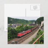 Güterzug in St. Goar Briefkaart (Voorkant / Achterkant)