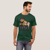 Gutfeld Crew Chibi Greg Gutfeld jongen T-shirt (Voorkant volledig)