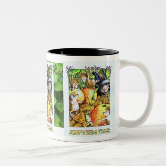 Guthram Hedégel september Tweekleurige Koffiemok (Rechts)