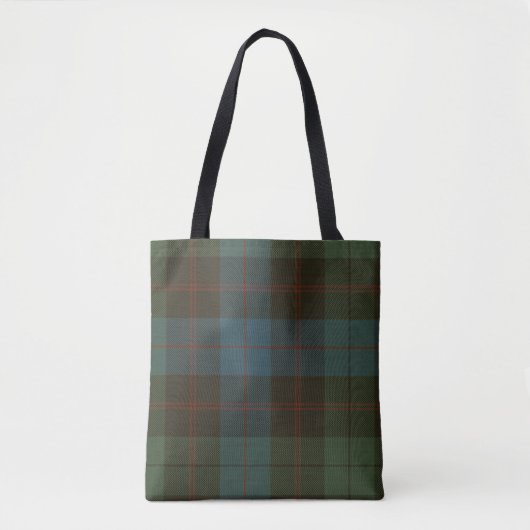 Guthrie Clan Tartan Tote Bag (Voorkant)