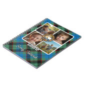 Guthrie familiefotocollage notitieboek (Linkerzijde)