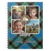 Guthrie familiefotocollage notitieboek (Voorkant)