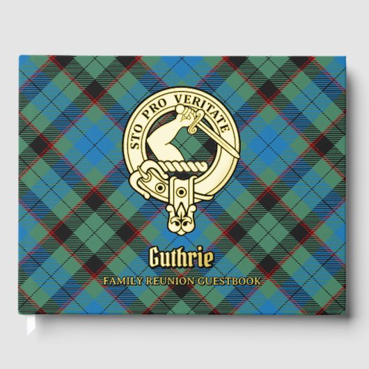 Guthrie Family Reunion Gastboek Gastenboek (Voorkant)