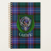 Guthrie Schotse Clan Tartan & Wapen