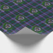 Guthrie Scottish Clan Tartan & Crest Cadeaupapier (Hoek)