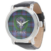 Guthrie Scottish Clan Tartan & Crest Horloge (Gekanteld)