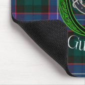 Guthrie Scottish Clan Tartan & Crest Muismat (Hoek)