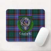 Guthrie Scottish Clan Tartan & Crest Muismat (Met muis)