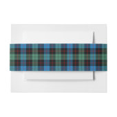 Guthrie Scottish Tartan Belly Band Uitnodigingen Wikkel (Voorkant Voorbeeld)