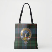 Guthrie Tartan & Badge Tote Bag (Voorkant)
