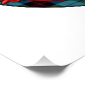 Guthrie Tartan Scottish Play Lion Rampant Perfect Poster (Hoek)