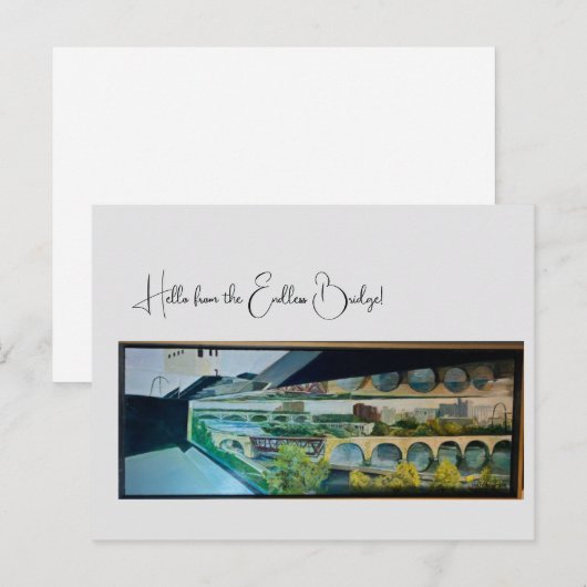 Guthrie's Endless Bridge  Postcard Briefkaart (Voorkant / Achterkant)