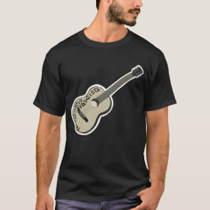 Guthrie's gitaar "Deze machine doodt fascisten" T-shirt