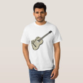 Guthrie's gitaar "Deze machine doodt fascisten" T-shirt (Voorkant volledig)