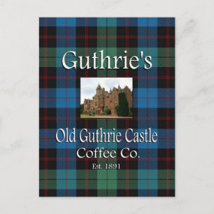 Guthrie's Old Guthrie Castle Coffee Co. Briefkaart