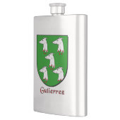 Gutierrez Heraldic Shield Flacon (Links)