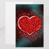 Gutsy Valentijn Briefpapier (Voorkant / Achterkant)