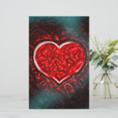 Gutsy Valentijn Briefpapier (Staand voorkant)