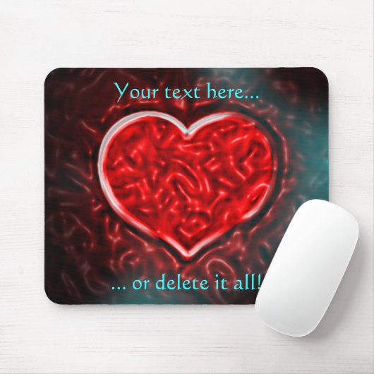 Gutsy Valentijn Mousepad Muismat (Met muis)
