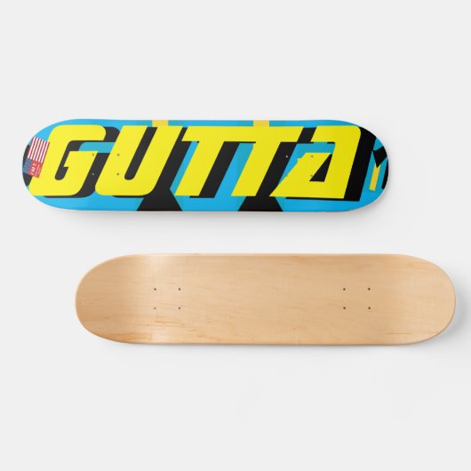 GUTTA JMT STLUCIA 7 3/4" Skateboard Deck (Horizontaal)