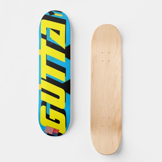 GUTTA JMT STLUCIA 7 3/4" Skateboard Deck (Voorkant)