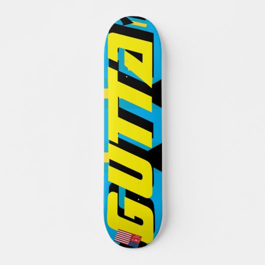 GUTTA JMT STLUCIA 7 3/4" Skateboard Dek (Voorkant)