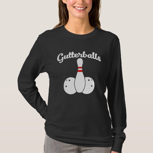 Gutter Balls  bowling team Gutter Balls T-shirt (Voorkant)