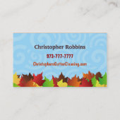 Gutter Cleaner Visitekaartjes (Achterkant)