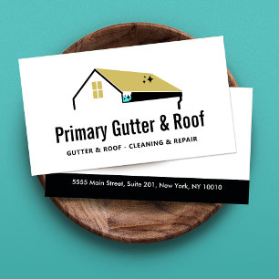 Gutter Dak Reiniging & Reparatie Bouw Visitekaartje