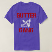 Gutter Gang Bowl Funny Bowling Bowler T T-shirt (Design voorkant)