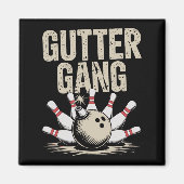 Gutter Gang Bowling 1 Magneet (Voorkant)