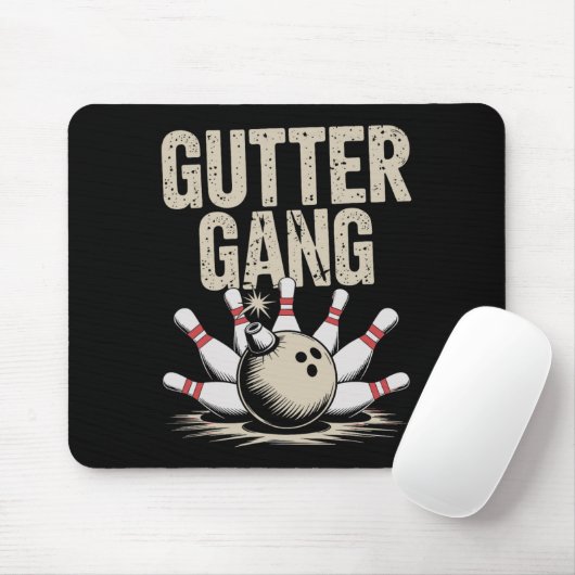 Gutter Gang Bowling 1 Muismat (Met muis)