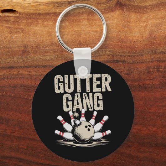 Gutter Gang Bowling 1  Sleutelhanger (Voorkant)