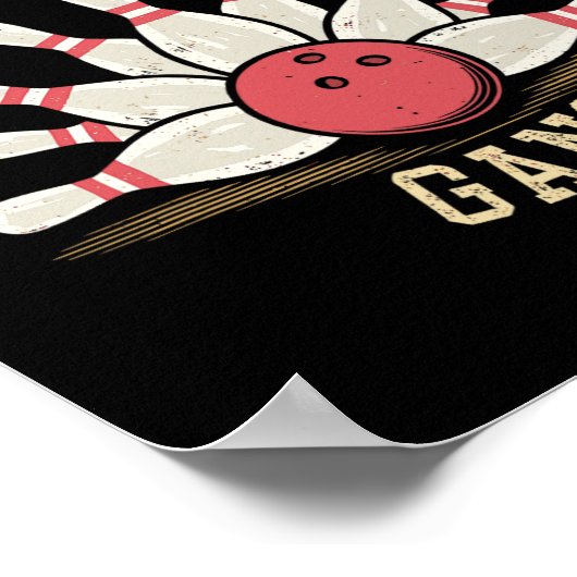 Gutter Gang Bowling  Poster (Hoek)