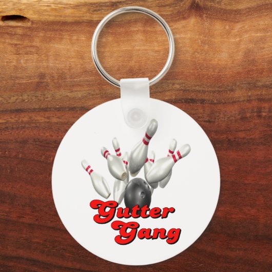 Gutter Gang Bowling Sleutelhanger (Voorkant)