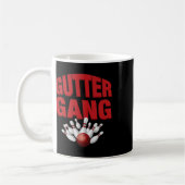 Gutter Gang Grappige Bowling Teamnaam Matching Koffiemok (Links)